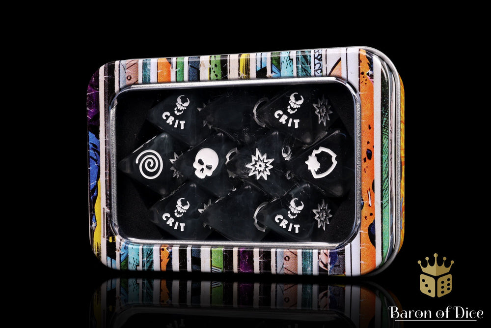 Dark Symbiote D8 Dice Set (ONLINE ORDER ONLY)