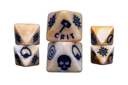 Thor's Hammer D8 Dice Set (ONLINE ORDER ONLY)