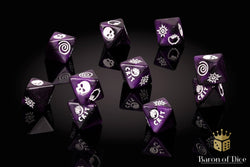 Panther Purple D8 Dice Set (ONLINE ORDER ONLY)