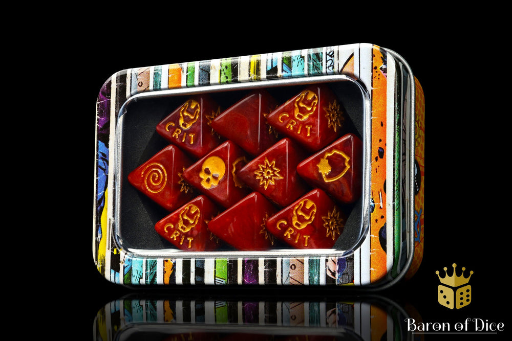 Armored Suit D8 Dice Set (ONLINE ORDER ONLY)