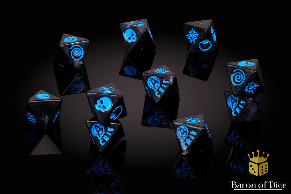 Lady Warriors D8 Dice Set (ONLINE ORDER ONLY)