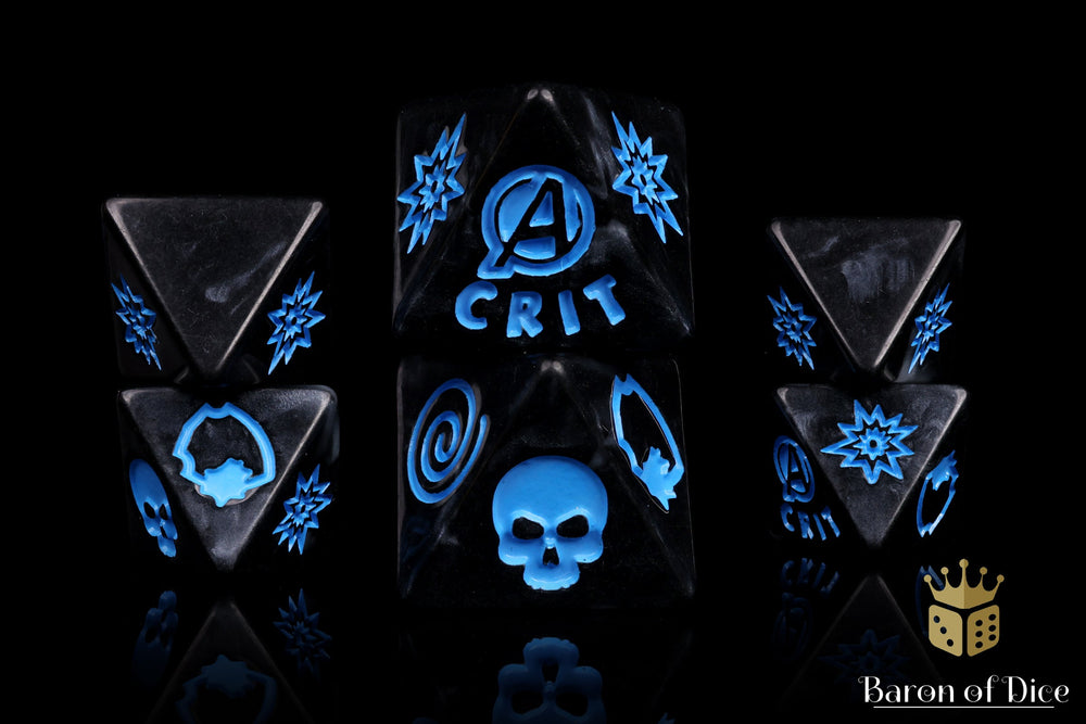 Lady Warriors D8 Dice Set (ONLINE ORDER ONLY)
