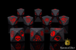 Hells Kitchen D8 Dice Set (ONLINE ORDER ONLY)