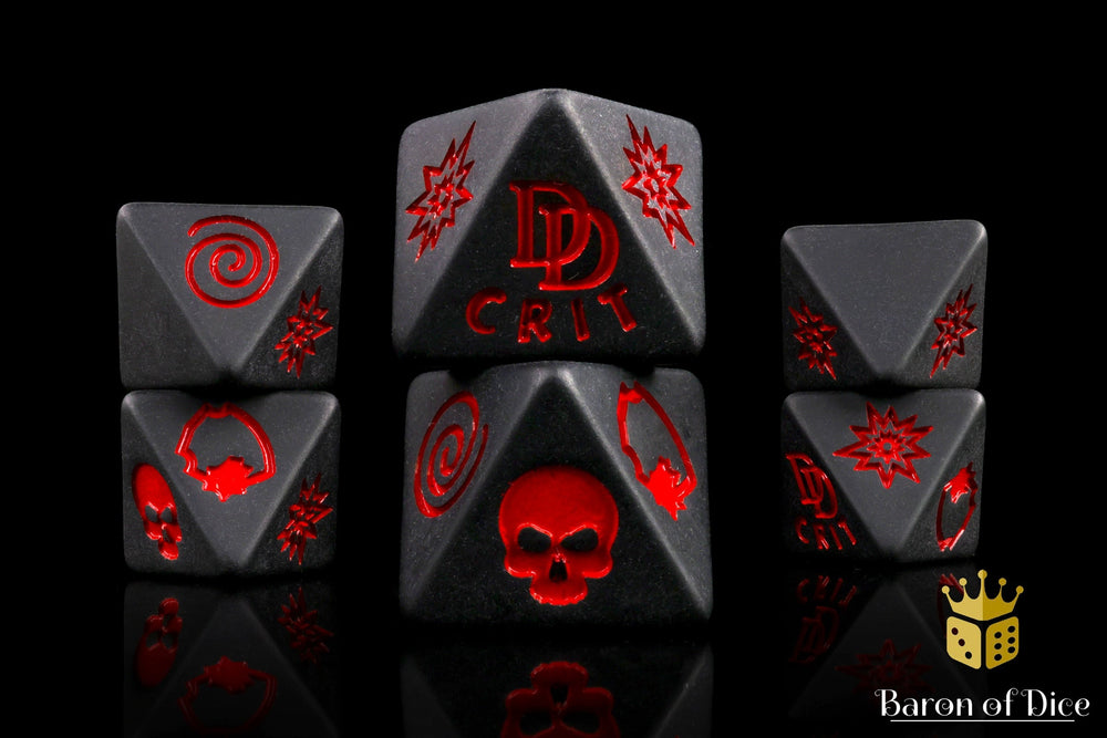 Hells Kitchen D8 Dice Set (ONLINE ORDER ONLY)