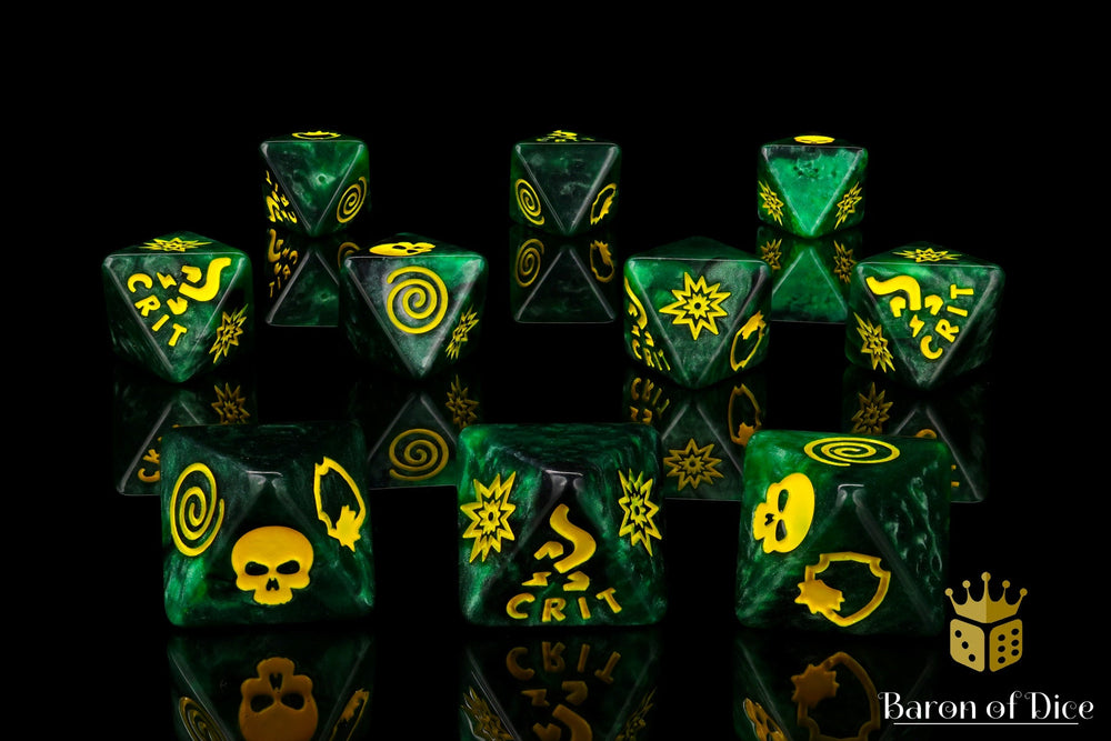 Mad Doc D8 Dice Set (ONLINE ORDER ONLY)