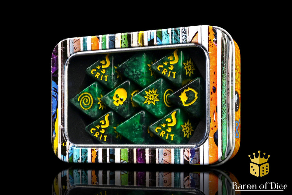 Mad Doc D8 Dice Set (ONLINE ORDER ONLY)
