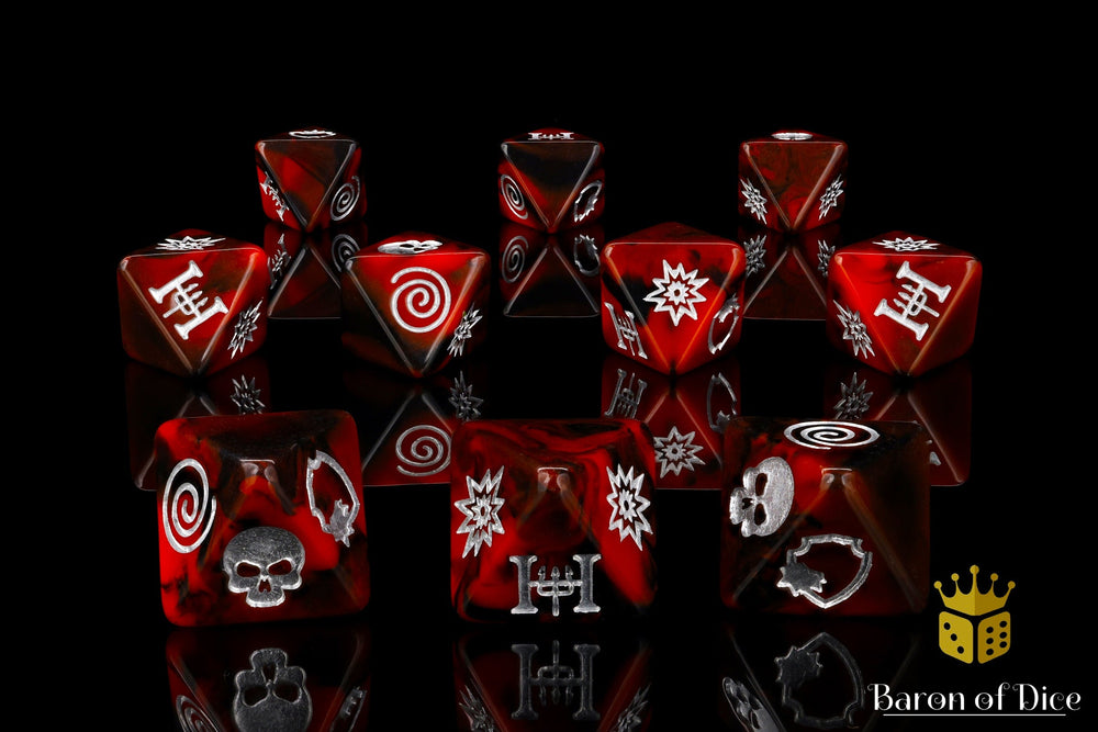 Child Of Hell D8 Dice Set (ONLINE ORDER ONLY)