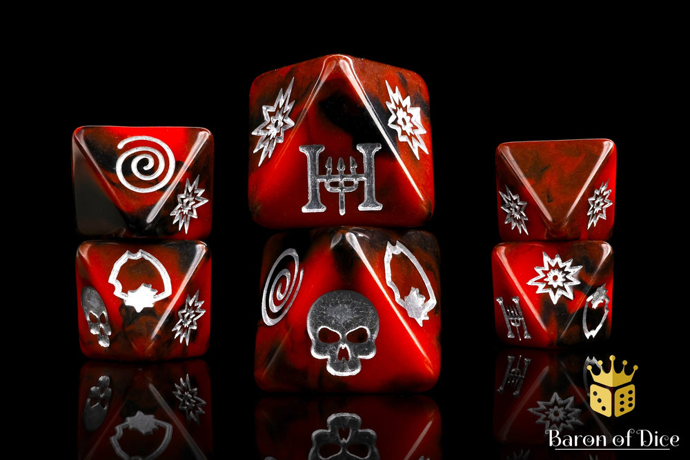 Child Of Hell D8 Dice Set (ONLINE ORDER ONLY)