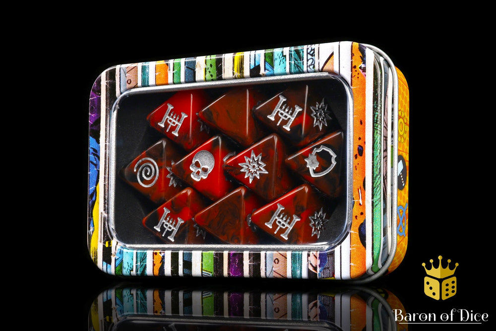 Child Of Hell D8 Dice Set (ONLINE ORDER ONLY)