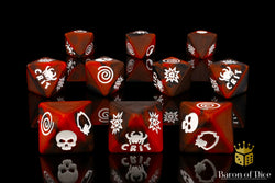 Electric Spider D8 Dice Set (ONLINE ORDER ONLY)