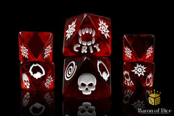 Dracula D8 Dice Set (ONLINE ORDER ONLY)