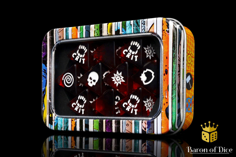 Dracula D8 Dice Set (ONLINE ORDER ONLY)