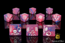House Party Protocol - D8 Dice Set (ONLINE ORDER ONLY)