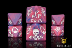 House Party Protocol - D8 Dice Set (ONLINE ORDER ONLY)