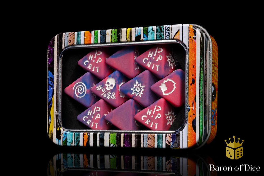 House Party Protocol - D8 Dice Set (ONLINE ORDER ONLY)
