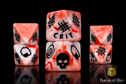 Bloody Claws D8 Dice Set (ONLINE ORDER ONLY)