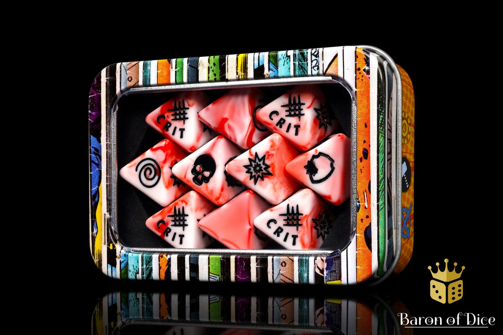 Bloody Claws D8 Dice Set (ONLINE ORDER ONLY)