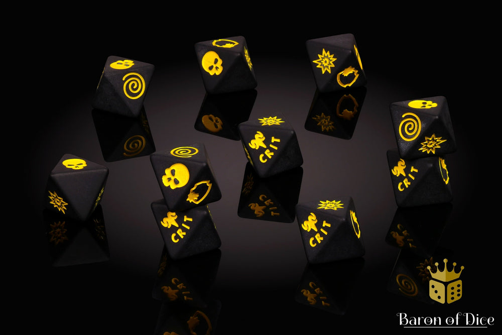 Devil Incarnate Dice - D8 Set (ONLINE ORDER ONLY)