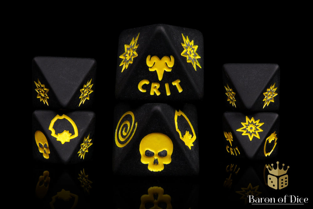 Devil Incarnate Dice - D8 Set (ONLINE ORDER ONLY)