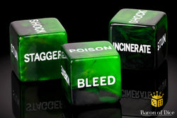 Status Effect | Comic Book Compatible Dice Set | Variety 1 (ONLINE ORDER ONLY)