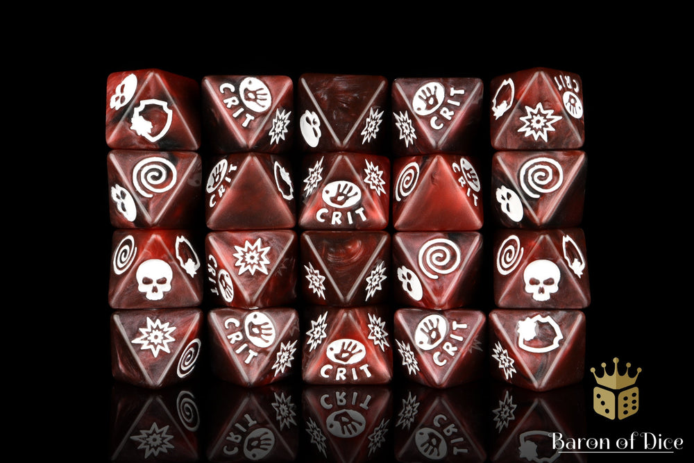 Criminal D8 Dice Set (ONLINE ORDER ONLY)