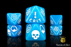 Generic Blue D8 Dice Set (ONLINE ORDER ONLY)