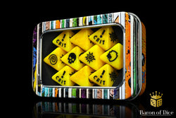 Generic Yellow D8 Dice Set (ONLINE ORDER ONLY)