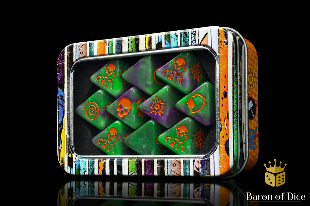 Goblin King D8 Dice Set (ONLINE ORDER ONLY)