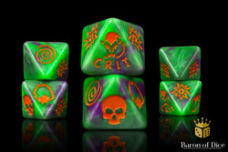 Goblin King D8 Dice Set (ONLINE ORDER ONLY)