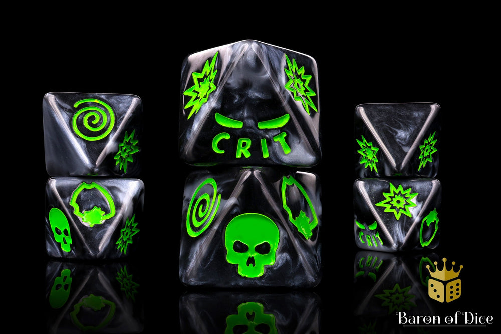 Infamous Podcast - Doom D8 Dice Set (ONLINE ORDER ONLY)