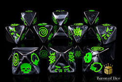 Infamous Podcast - Doom D8 Dice Set (ONLINE ORDER ONLY)