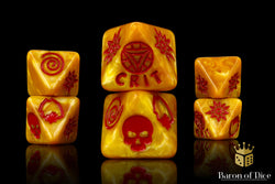 Nuclear Reactor D8 Dice Set (ONLINE ORDER ONLY)