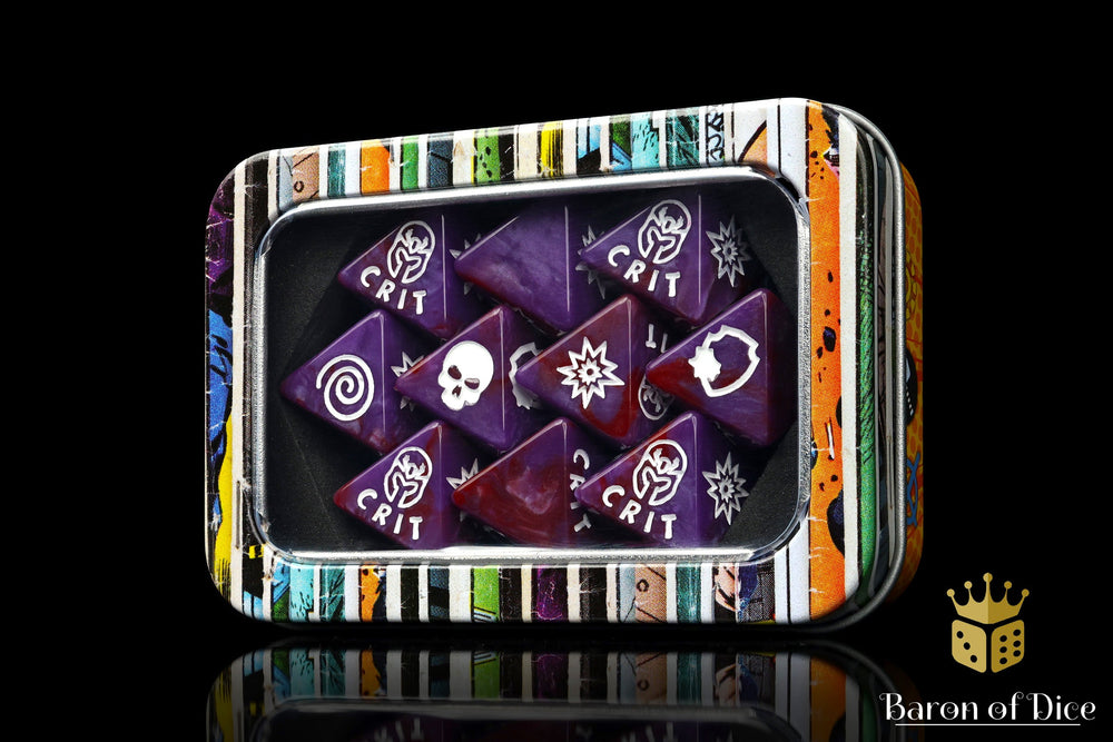 Menacing Mutants D8 Dice Set (ONLINE ORDER ONLY)