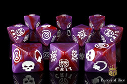 Menacing Mutants D8 Dice Set (ONLINE ORDER ONLY)