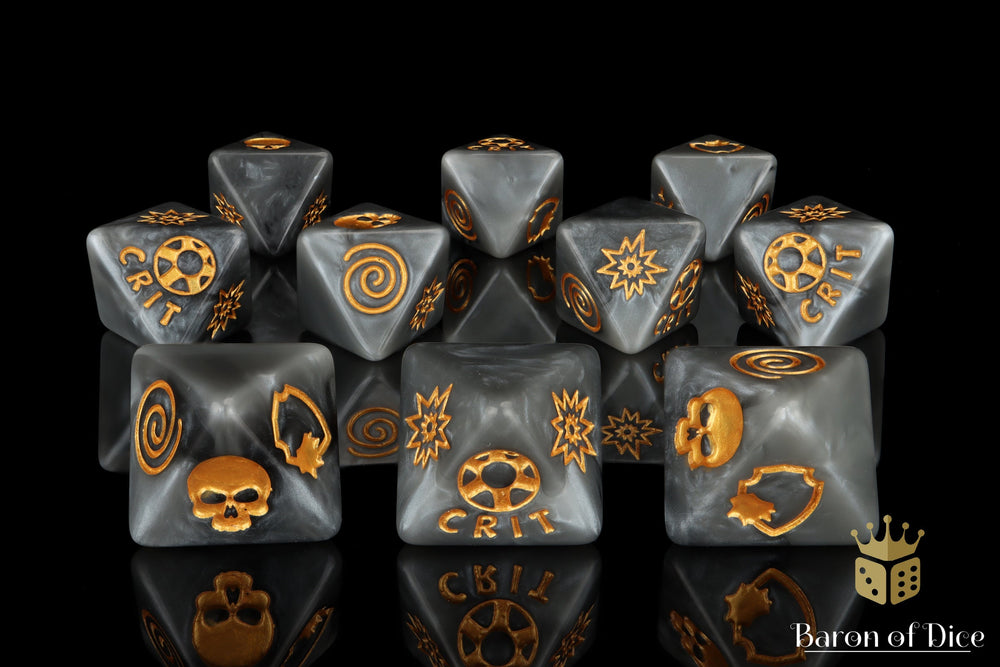 The Dark Sons D8 Dice Set (ONLINE ORDER ONLY)