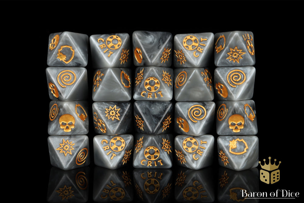 The Dark Sons D8 Dice Set (ONLINE ORDER ONLY)