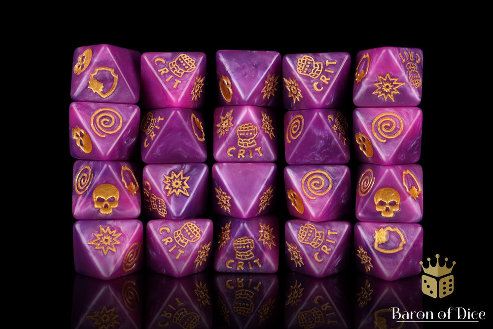 Power Fist D8 Dice Set (ONLINE ORDER ONLY)