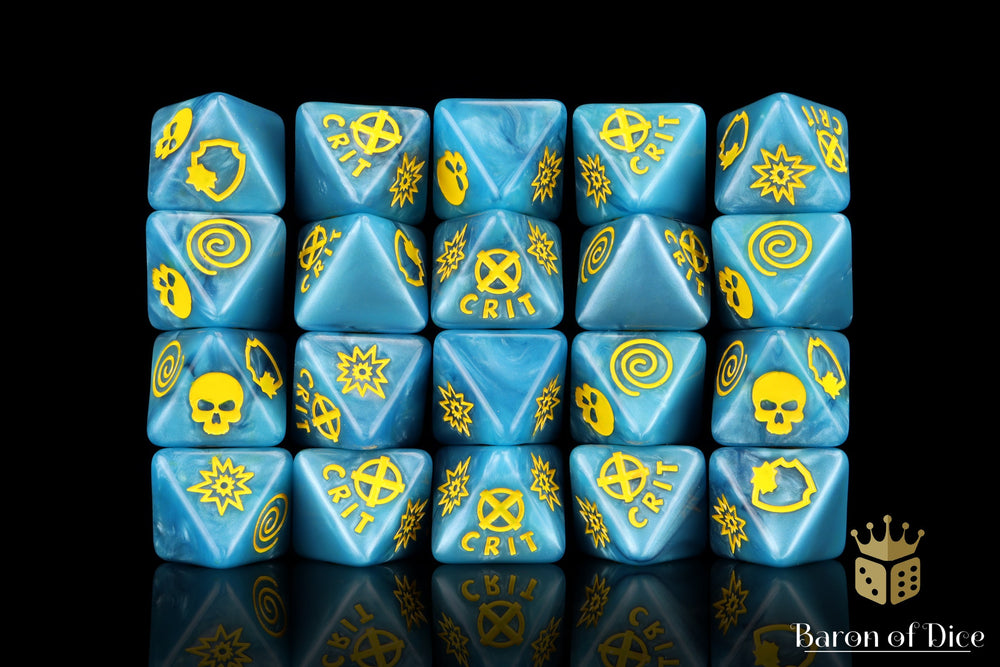 Heroic Mutants D8 Dice Set (ONLINE ORDER ONLY)