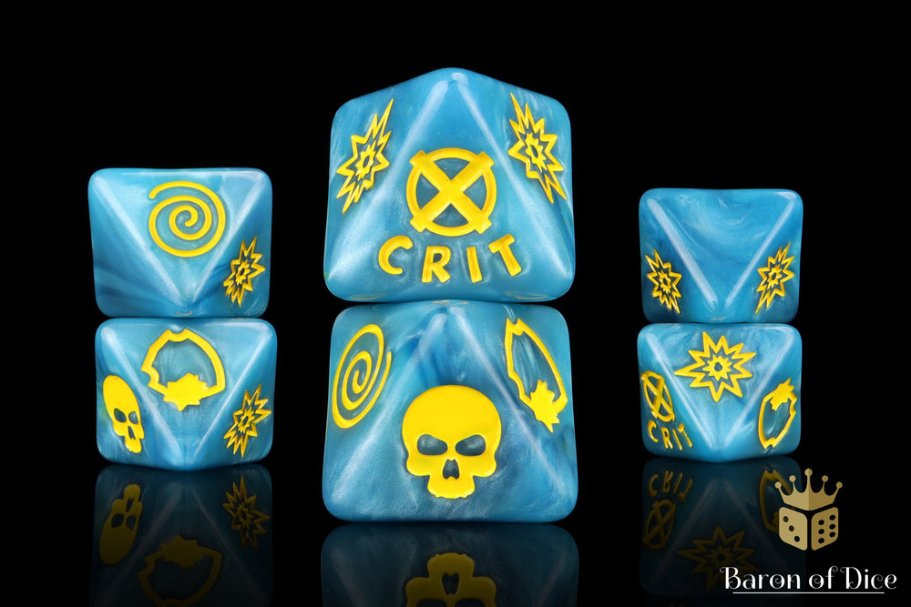 Heroic Mutants D8 Dice Set (ONLINE ORDER ONLY)