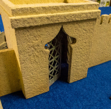 28mm Temple Walls (MDF) - 28MMDF160-2 (Online Order Only)