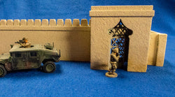 28mm Temple Walls (MDF) - 28MMDF160-2 (Online Order Only)