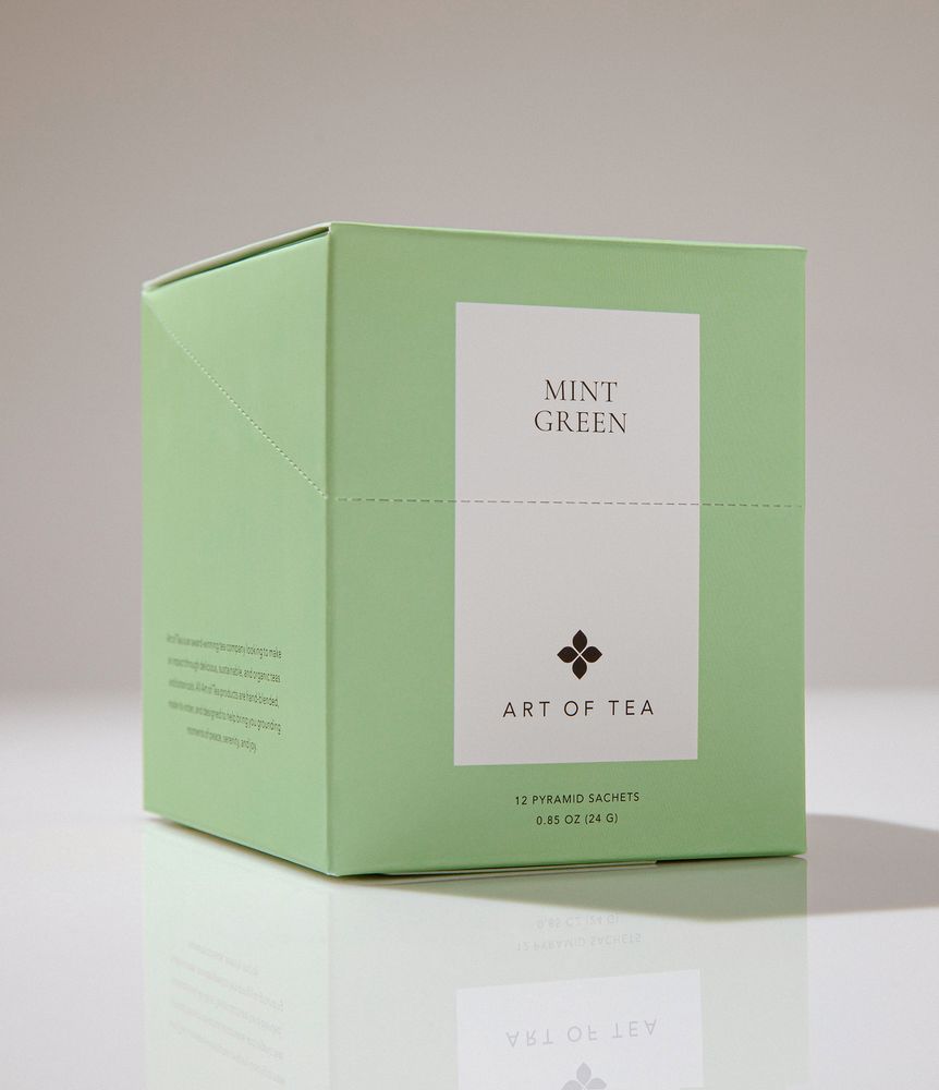 Mint Green Tea Teabag Sachets