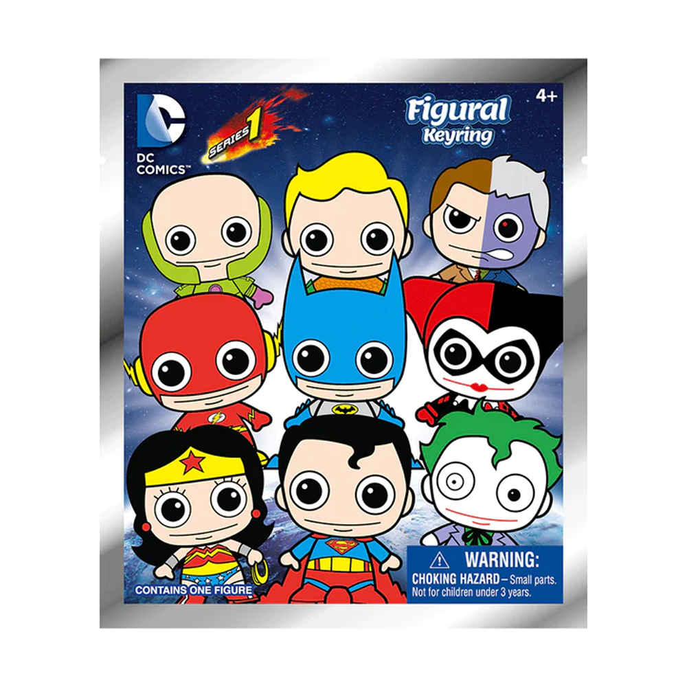 Monogram: DC Comics Series 1 - 3D Foam Bag Clip Blind Bag (ONLINE ORDER ONLY)