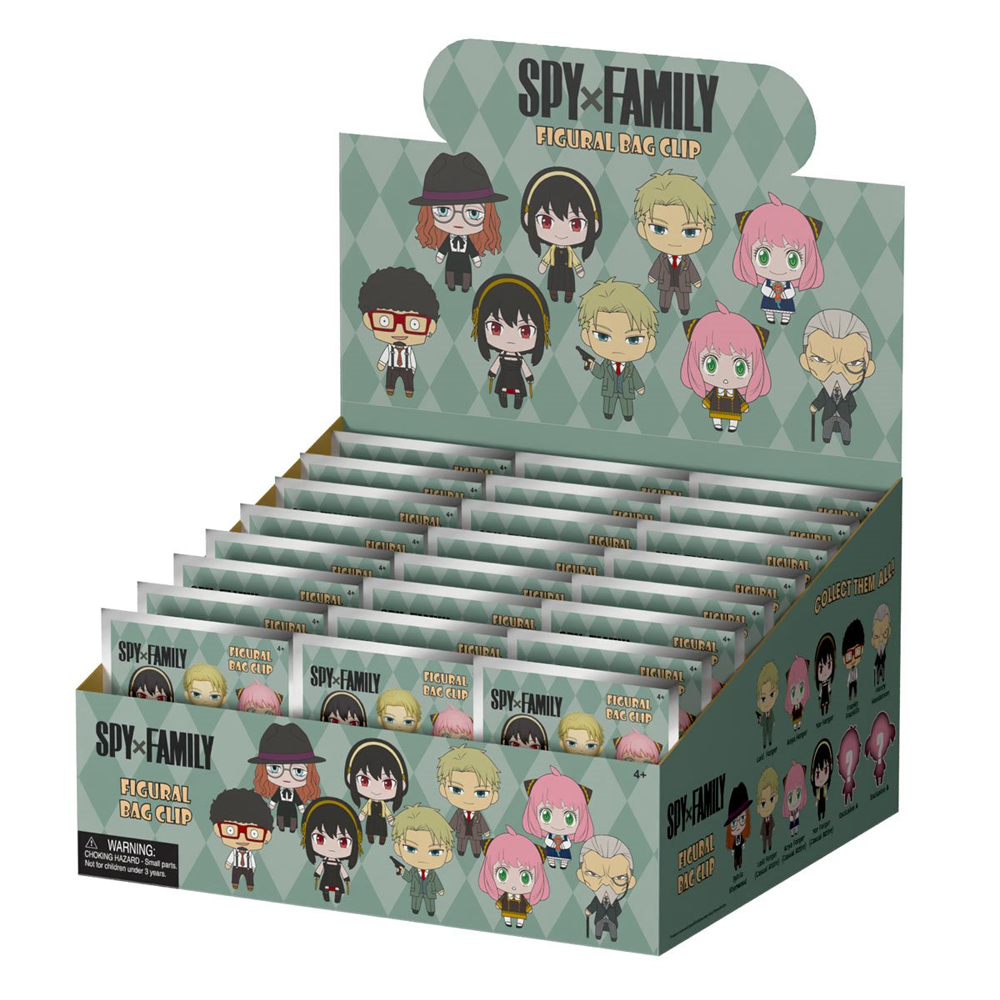 Monogram: Spy x Family - 3D Foam Bag Clip Blind Bag (ONLINE ORDER ONLY)