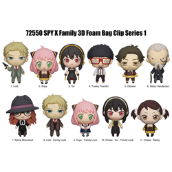 Monogram: Spy x Family - 3D Foam Bag Clip Blind Bag (ONLINE ORDER ONLY)