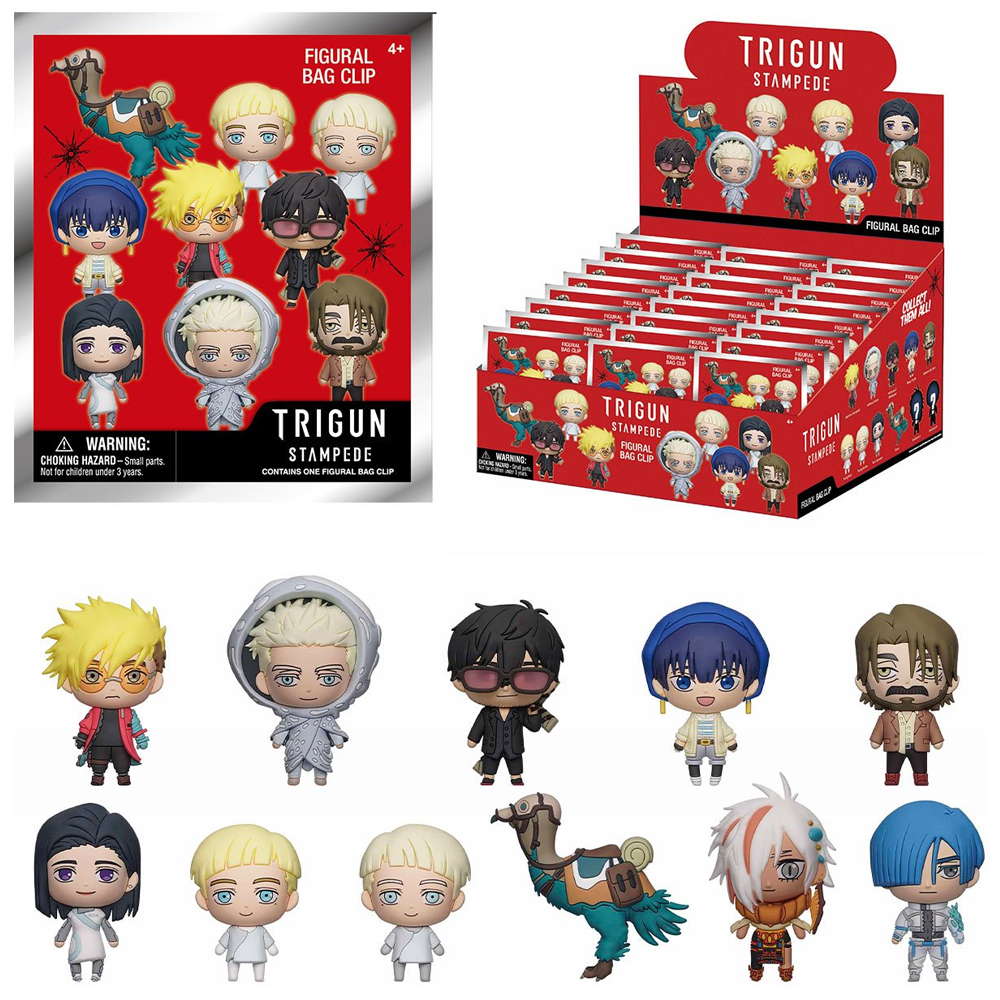 Monogram: Trigun Series 1 - 3D Foam Bag Clip Blind Bag (ONLINE ORDER ONLY)