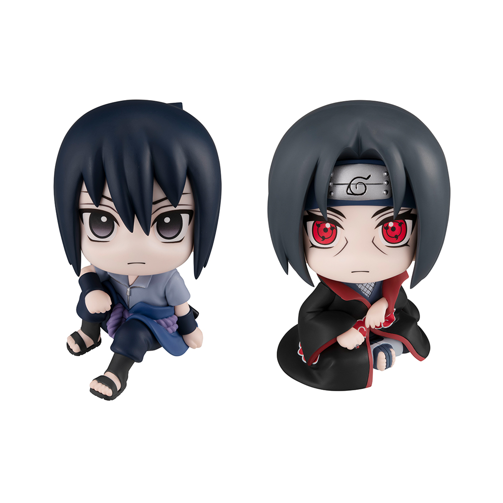 Megahouse: Naruto - Sasuke and Itachi Look Up Series Figure Set (With Gift) (ONLINE ORDER ONLY)