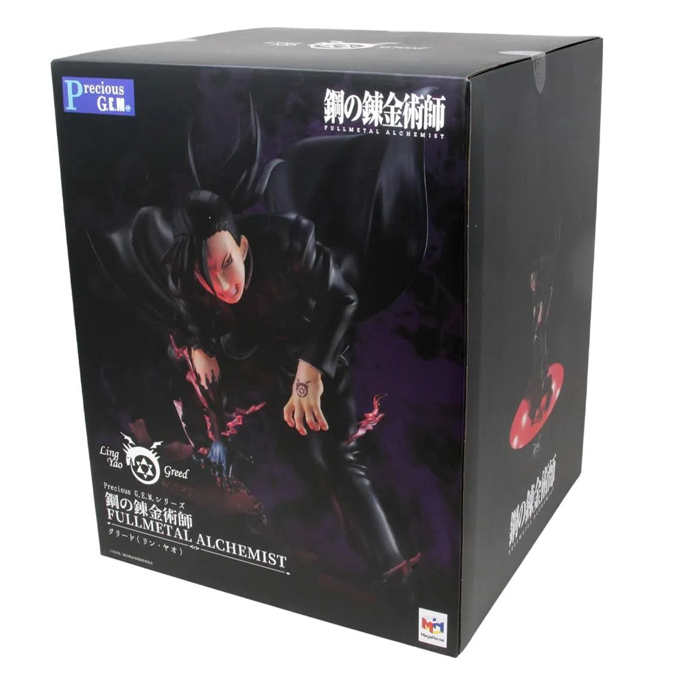 MegaHouse: Precious G.E.M. Series: Fullmetal Alchemist - Greed (Lin Yao) Figure (With LED Base Stand) (ONLINE ORDER ONLY)