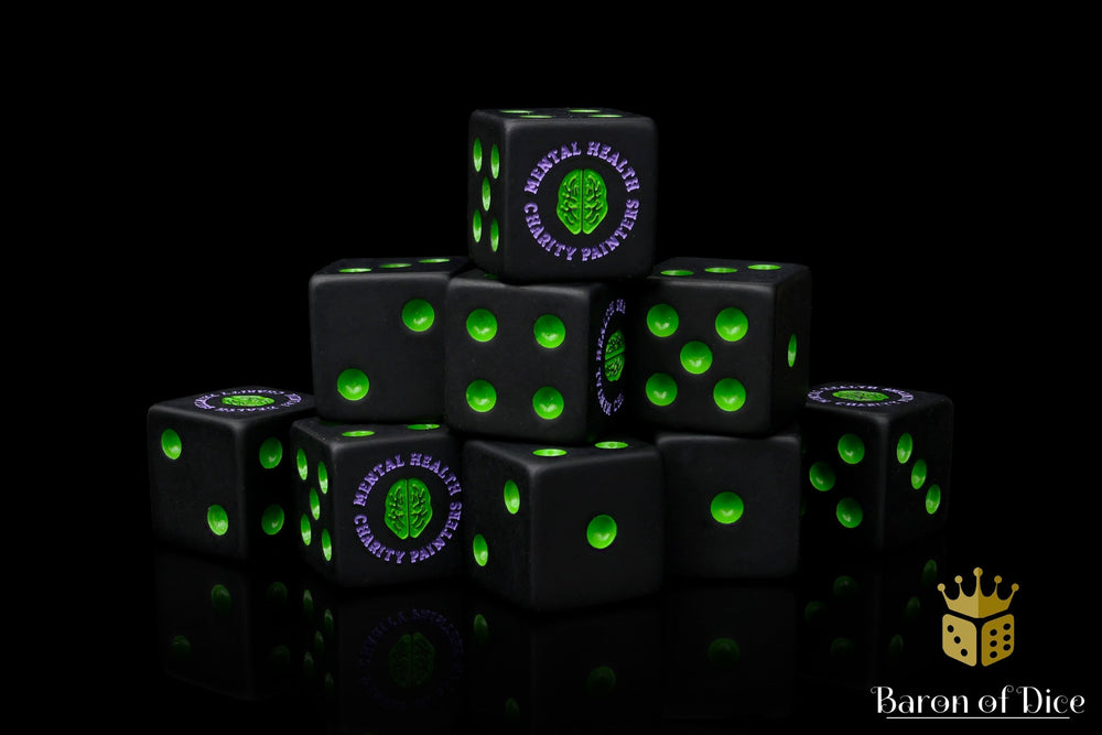 Mental Health Charity Partners (MHCP) Official Dice (ONLINE ORDER ONLY)