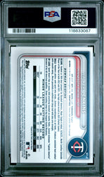 Graded 2024 Topps Bowman Sapphire Walker Jenkins #BCP43 Chrome Prospect Rookie RC Baseball Card PSA 10 Gem Mint (ONLINE ORDER ONLY)